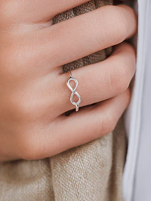 Anillo de Plata infinito