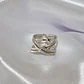 Anillo Cruzado Plata 950 - Miniatura 3