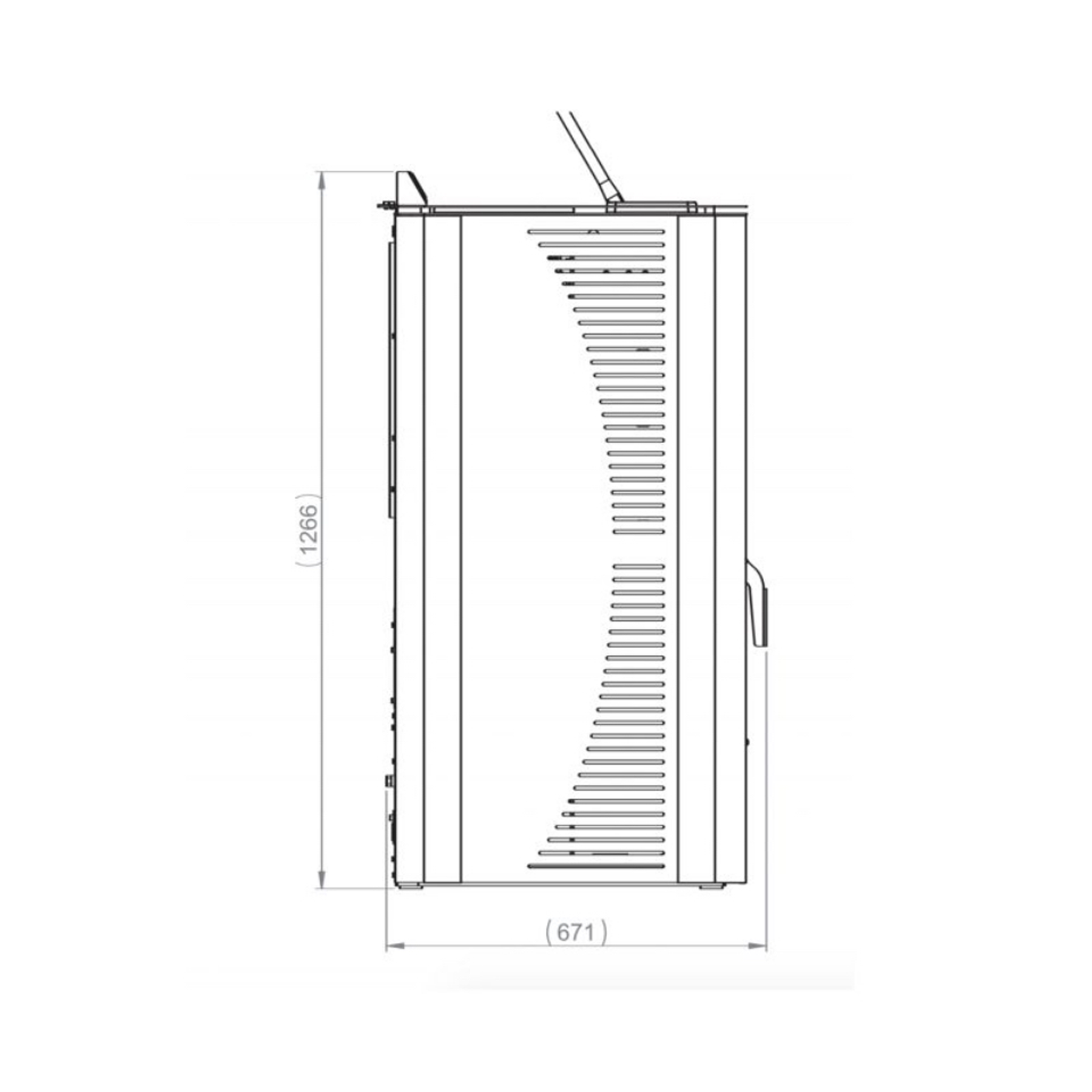 Termoestufa Hidro 26