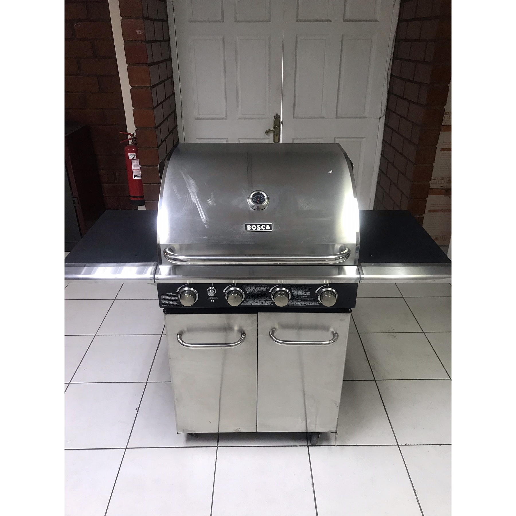 Parrilla a gas Inox Silver 40EN outlet 