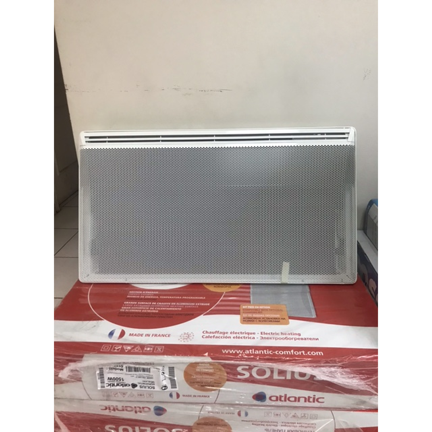 Calefactor eléctrico Solius 1500 W