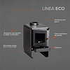 Pack Estufa a Leña Eco 360 + kit de instalación