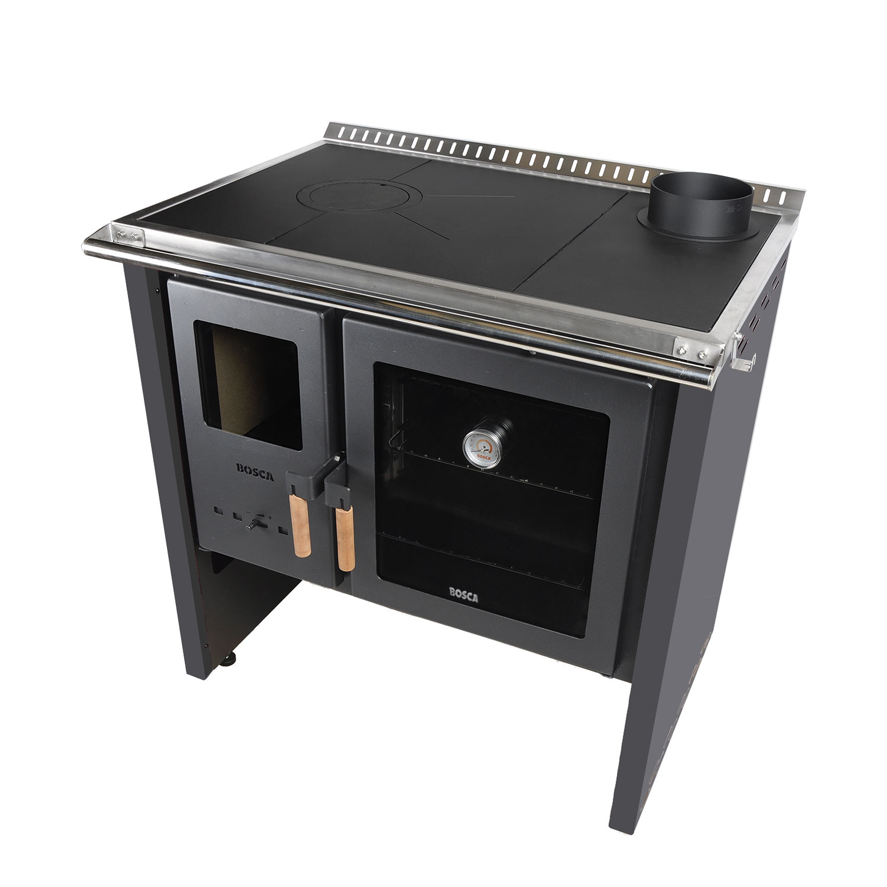 Cocina a Leña Bosca Hestia 90 Charcoal