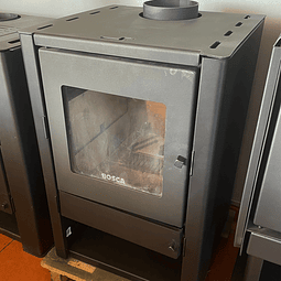 Calefactor bosca a leña gold 380 charcoal cert 2a