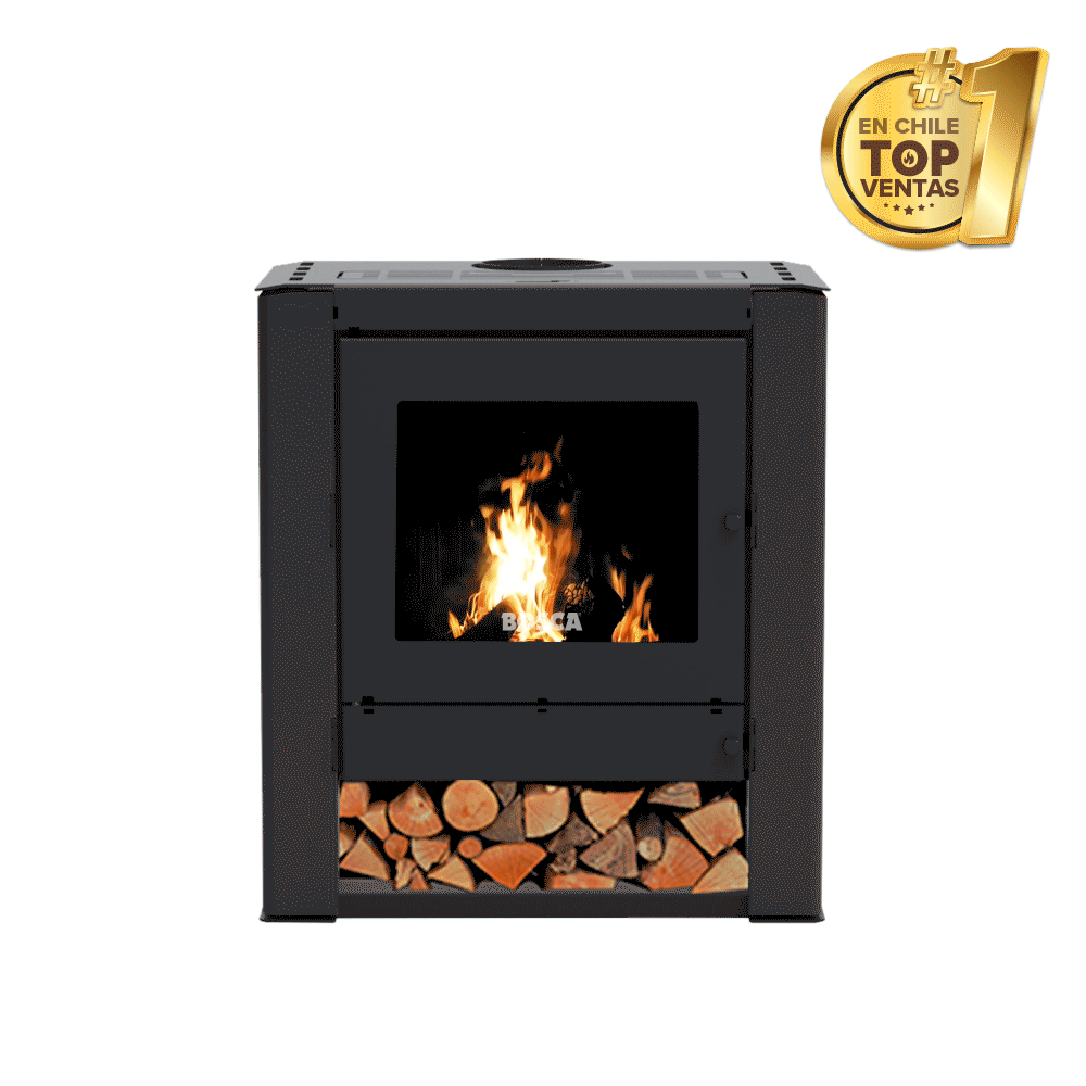 Estufa a leña Gold 500 Charcoal