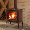 Estufa a leña Hergom Shelburne 25 kW Marrón