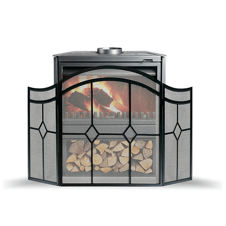 Pack Chimenea  850 Freestanding + Rejilla de seguridad