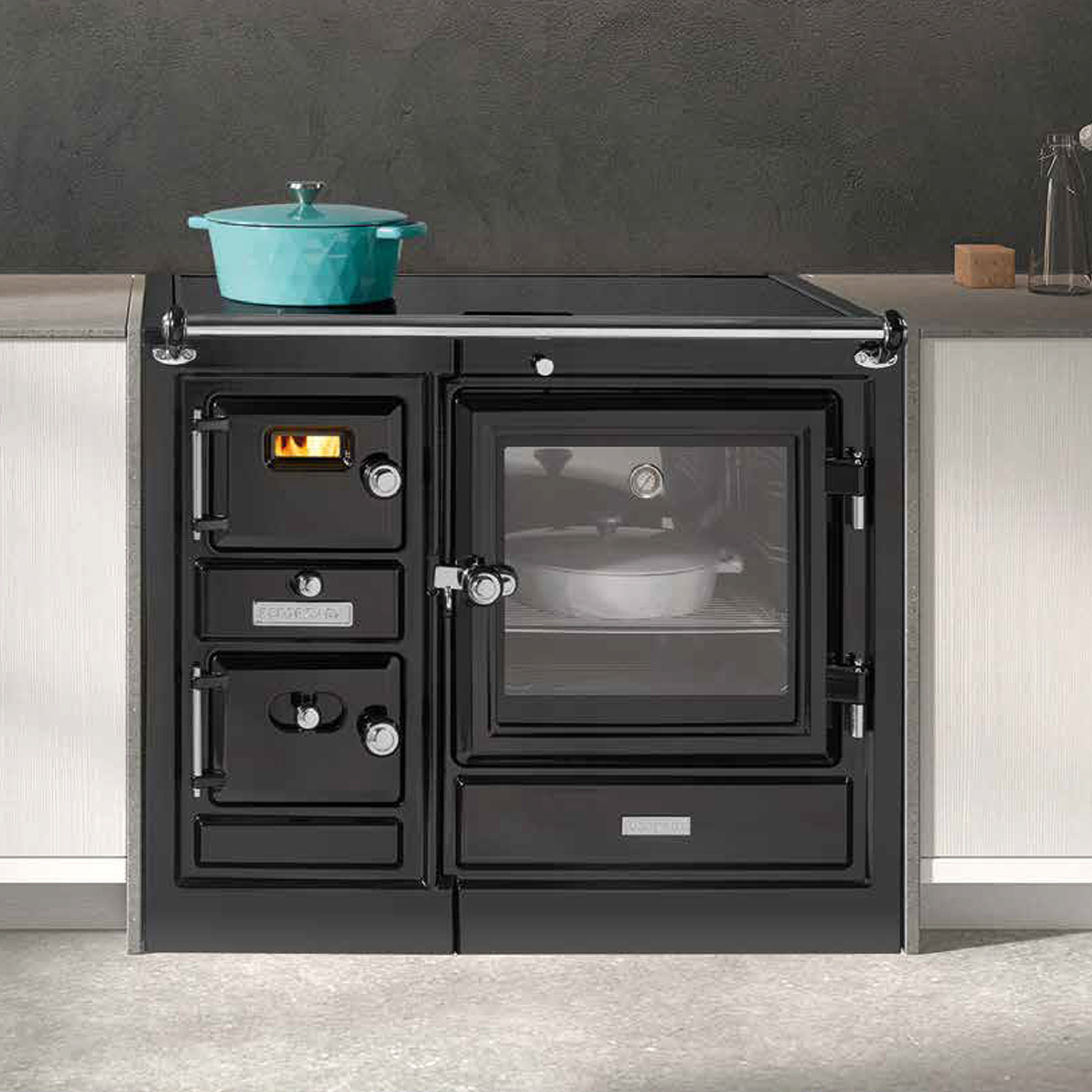 Cocina a Leña Hergom Saja 8/100 CC