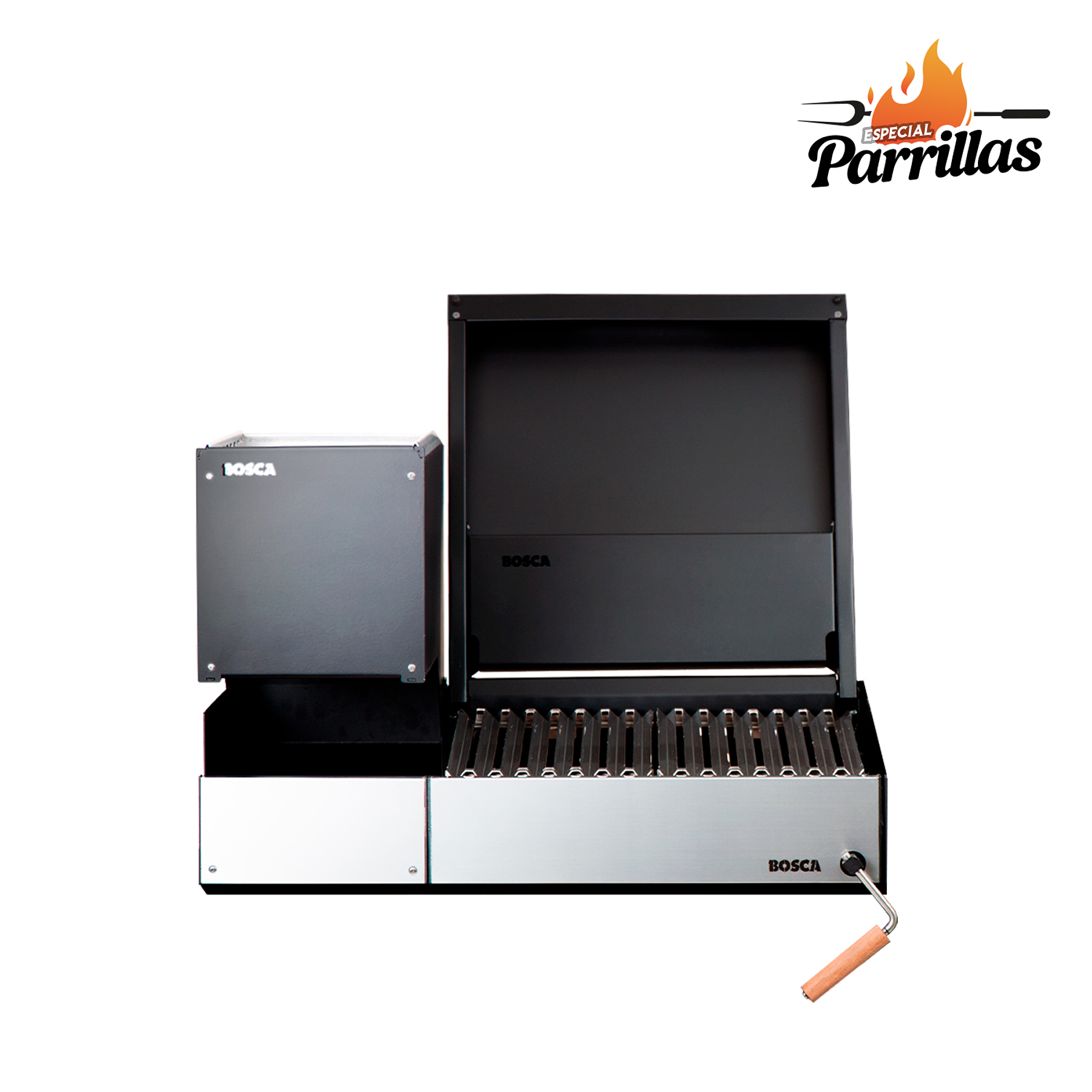 Pack parrilla modular Leñero 250 + Block 500