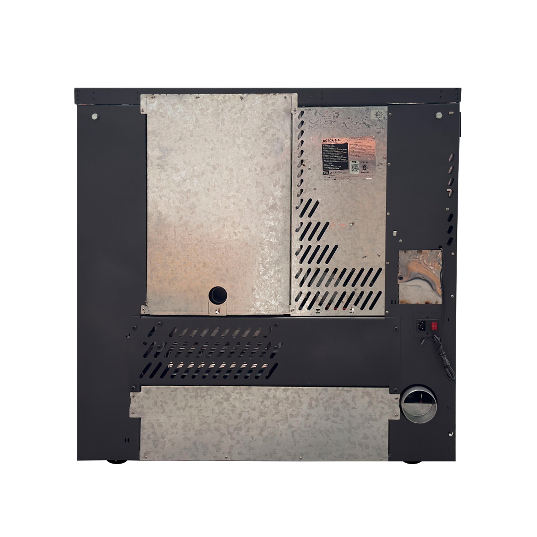 Estufa a pellet FIT+ Black Vision Charcoal