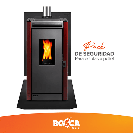 Kit de seguridad para estufa a pellet