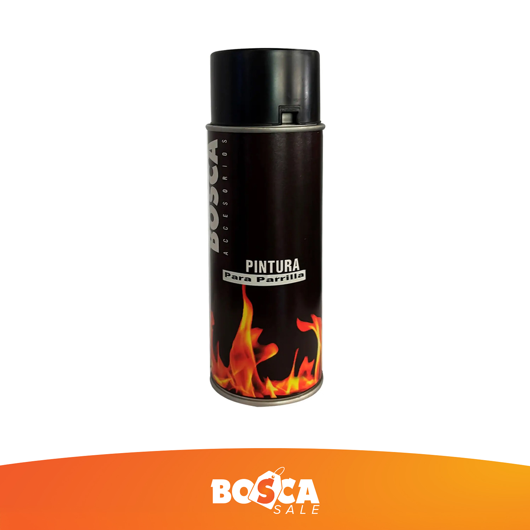 Pintura Spray Bosca BBQ Black