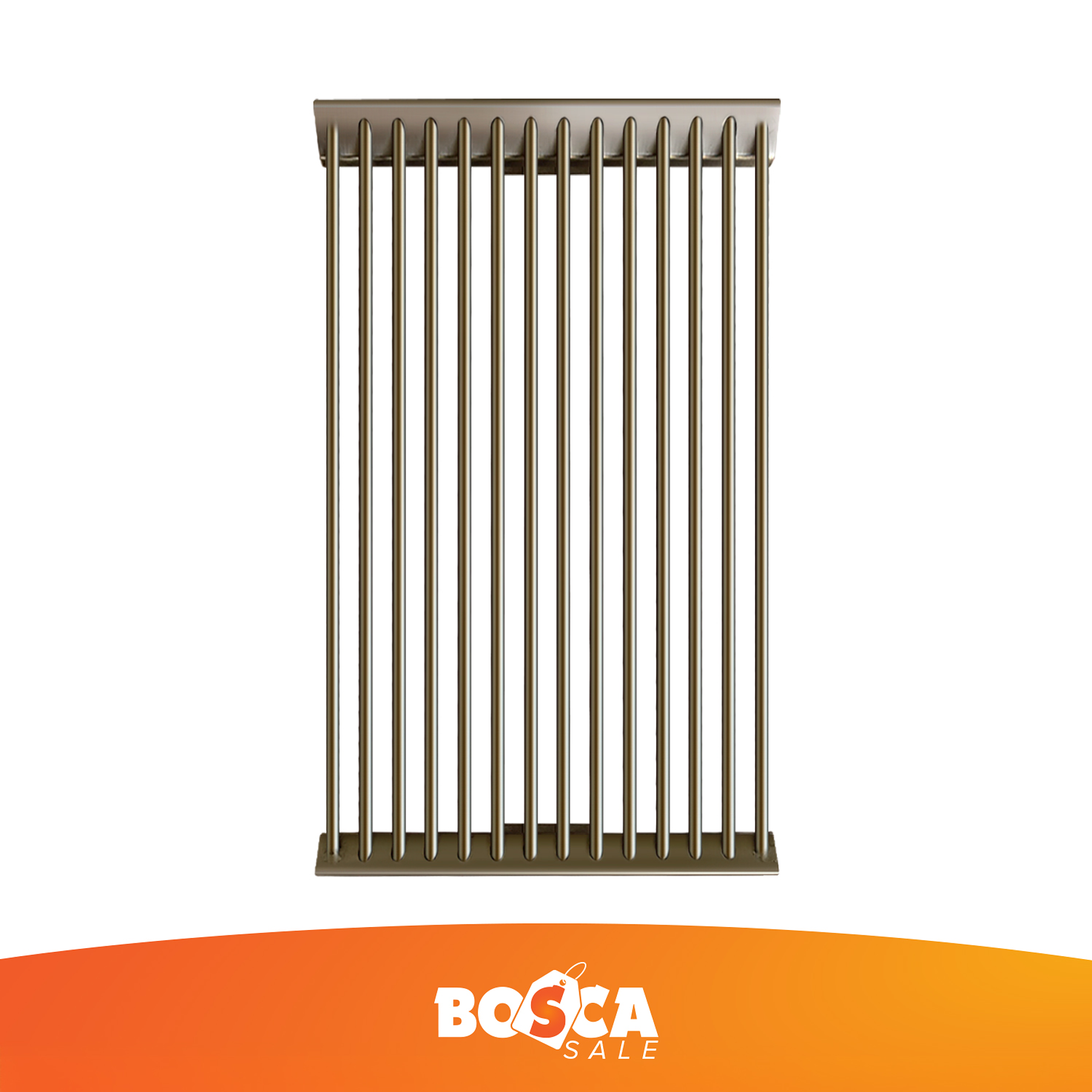 Rejilla de Barra Redonda Inoxidable Block Grill
