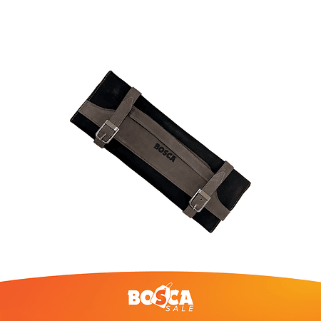 Porta Cuchillos de Cuero Negro