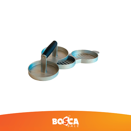 Molde doble de hamburguesas