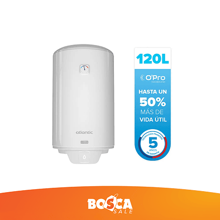 Termo Eléctrico Atlantic Opro + 120 litros