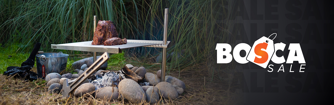 Parrillas modulares a carbón/leña