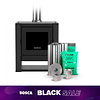 Estufa a leña Gold 500 Black Vision Charcoal + kit de Instalación