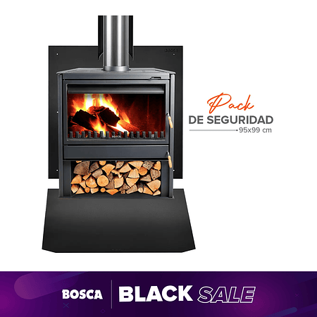 Pack de seguridad para estufa a Leña XL