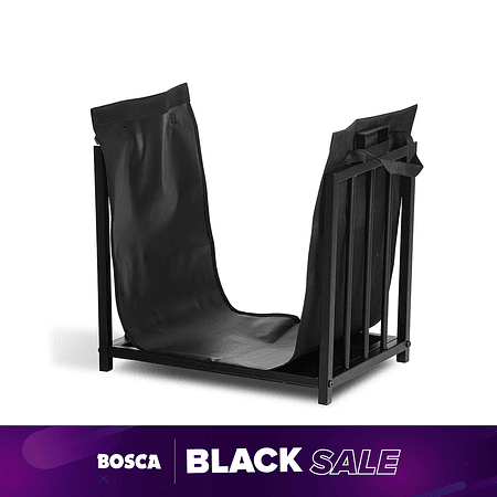 Leñero + bolso portable Bosca