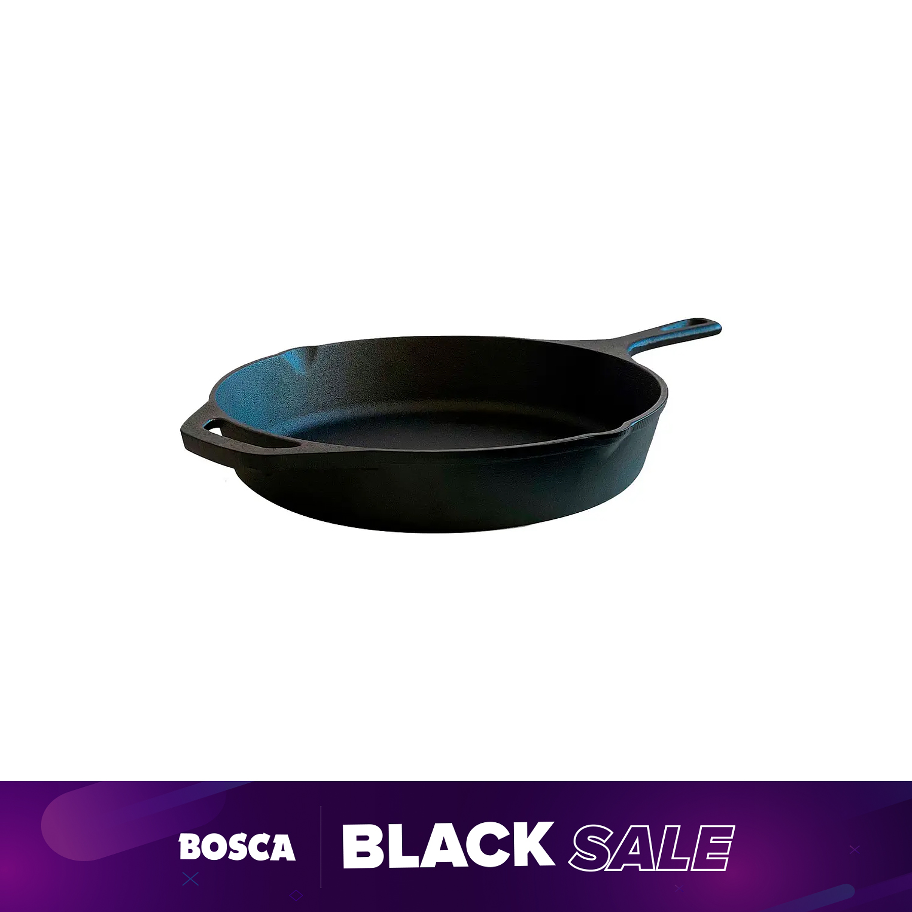 Sartén de Hierro Fundido Bosca
