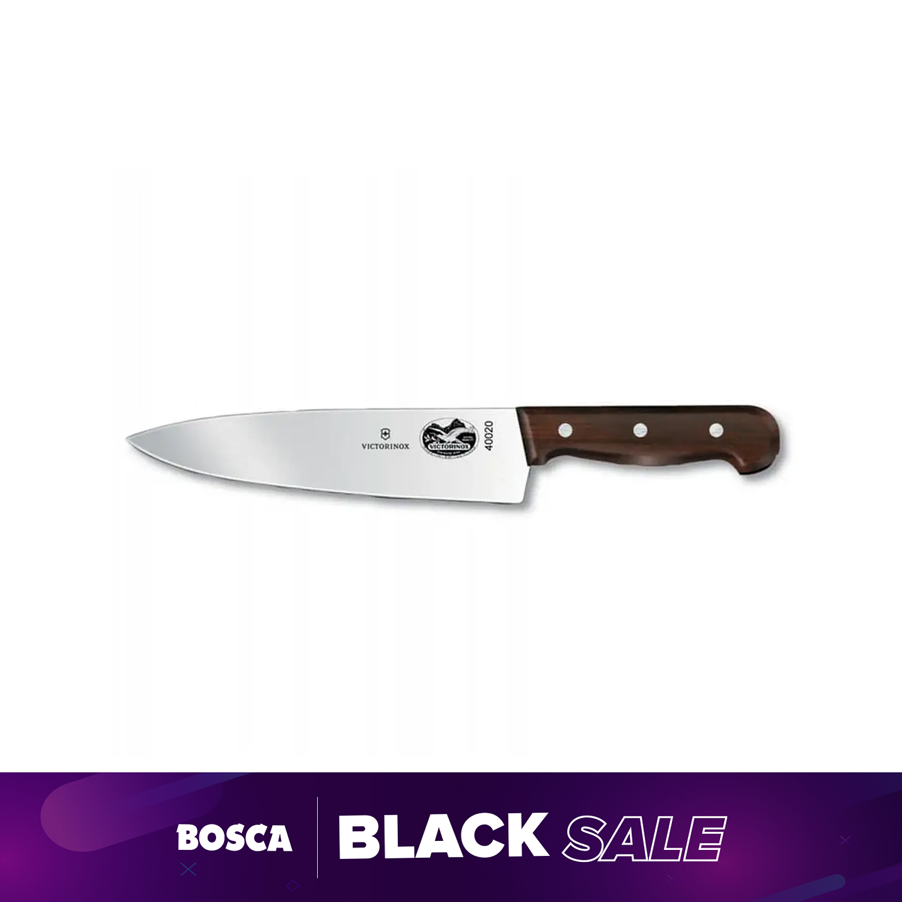 Cuchillo Cocina  hoja extra ancha Victorinox 20 cm