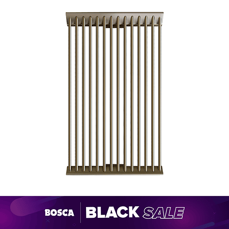 Rejilla de Barra Redonda Inoxidable Block Grill