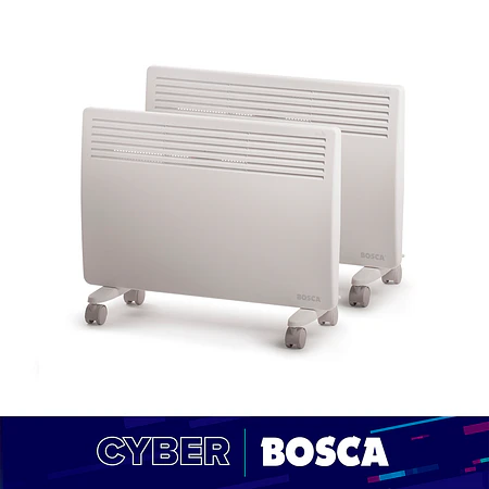 2X Calefactor Eléctrico B1500 Wifi Convector