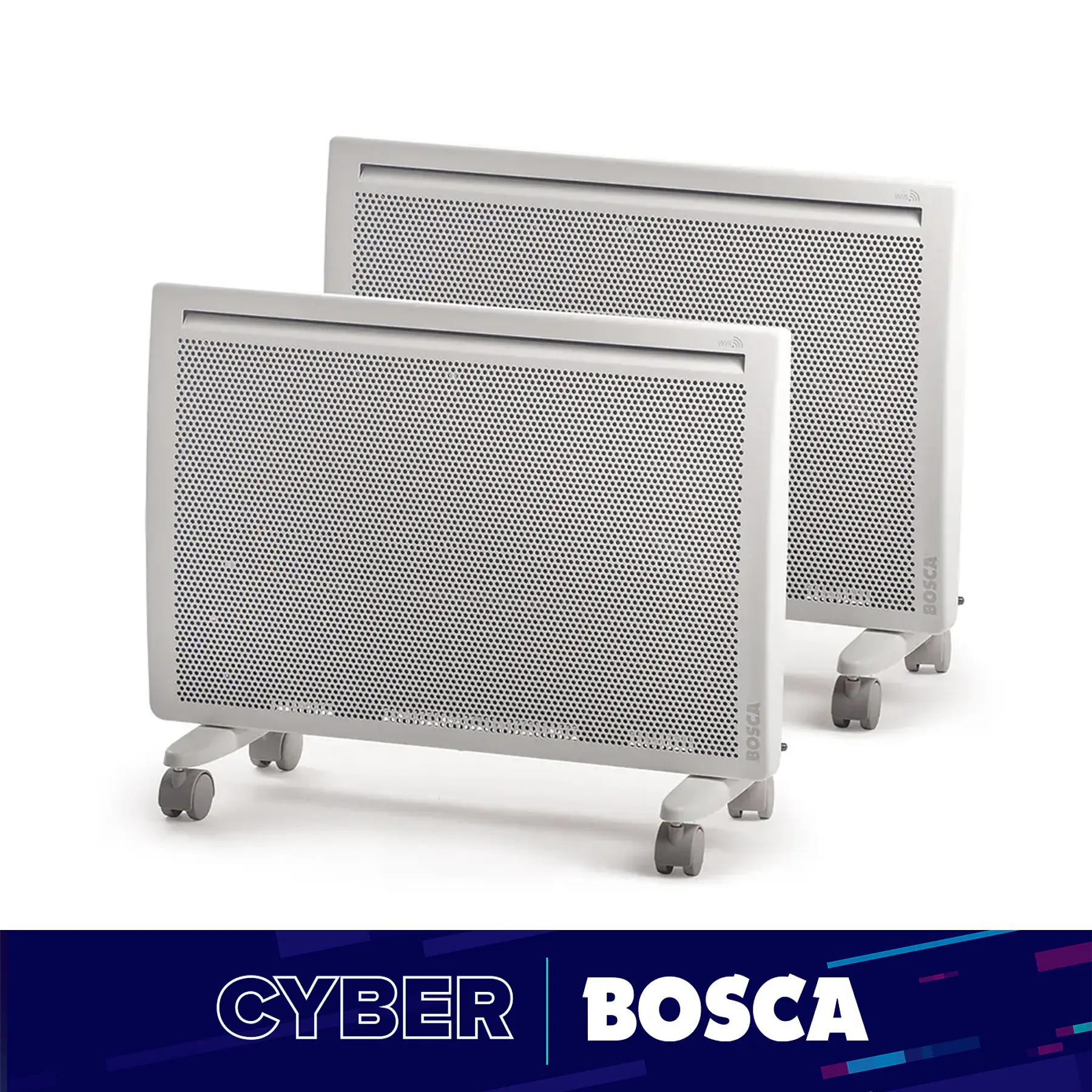 2x Calefactor Eléctrico Thelios Wifi  1500  Radiante
