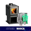 Estufa a Leña Limit 360 + kit de instalación
