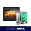 Chimenea a leña 1100 + kit de instalación