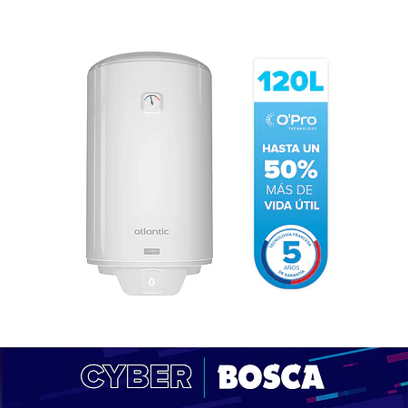 Termo Eléctrico Atlantic Opro + 120 litros