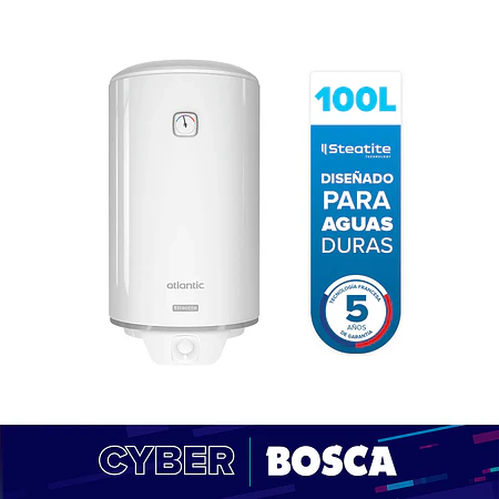 Termo Eléctrico Atlantic Steatite 100 litros