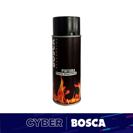 Pintura Spray Bosca BBQ Black