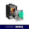 Estufa a Leña Eco 360 + kit de instalación