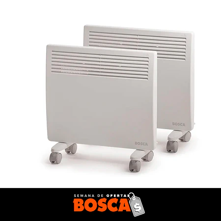 2x Calefactor Eléctrico B1000  Wifi Convector