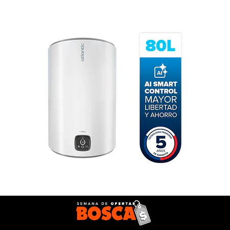 Termo Eléctrico Atlantic Genius 80 litros