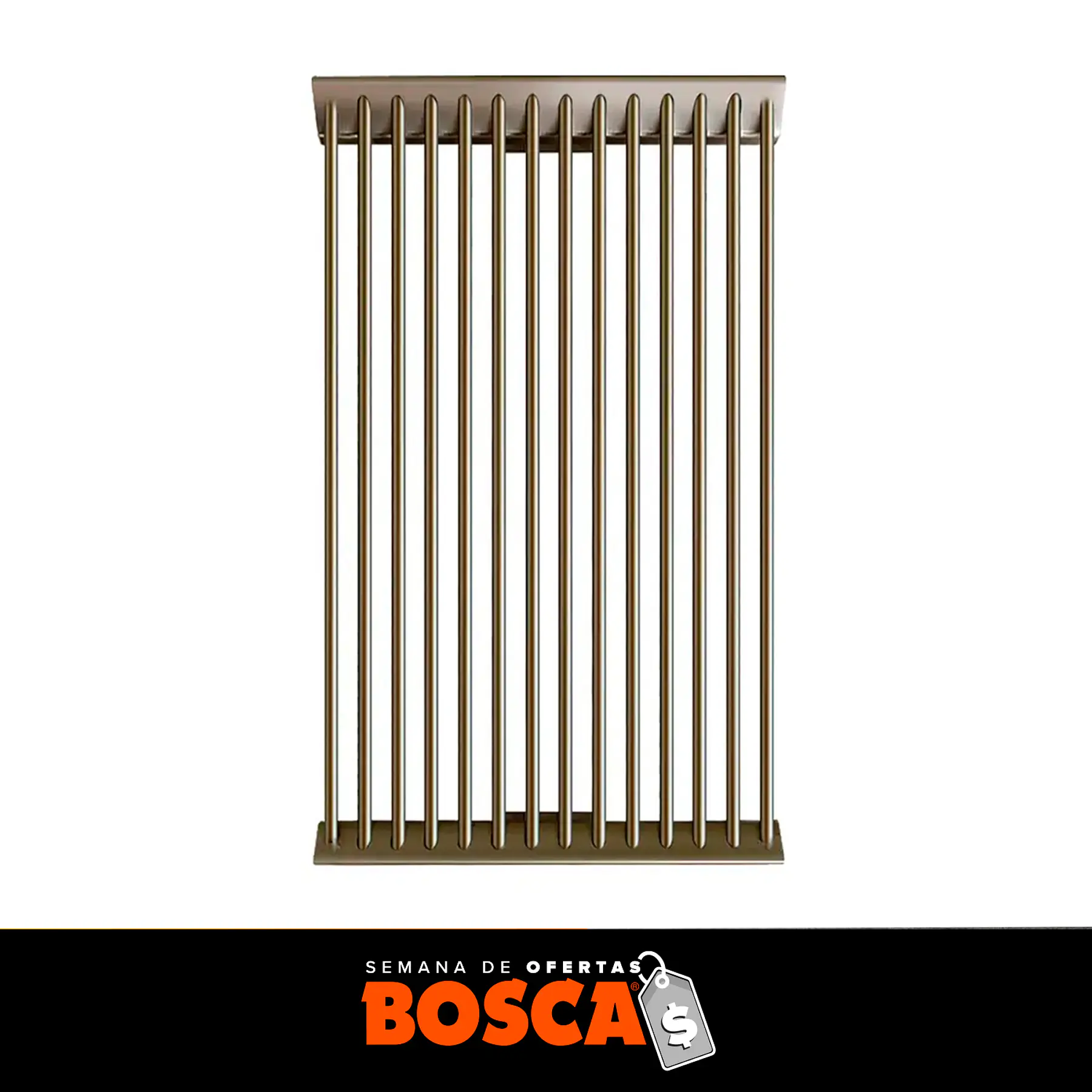 Rejilla de Barra Redonda Inoxidable Block Grill