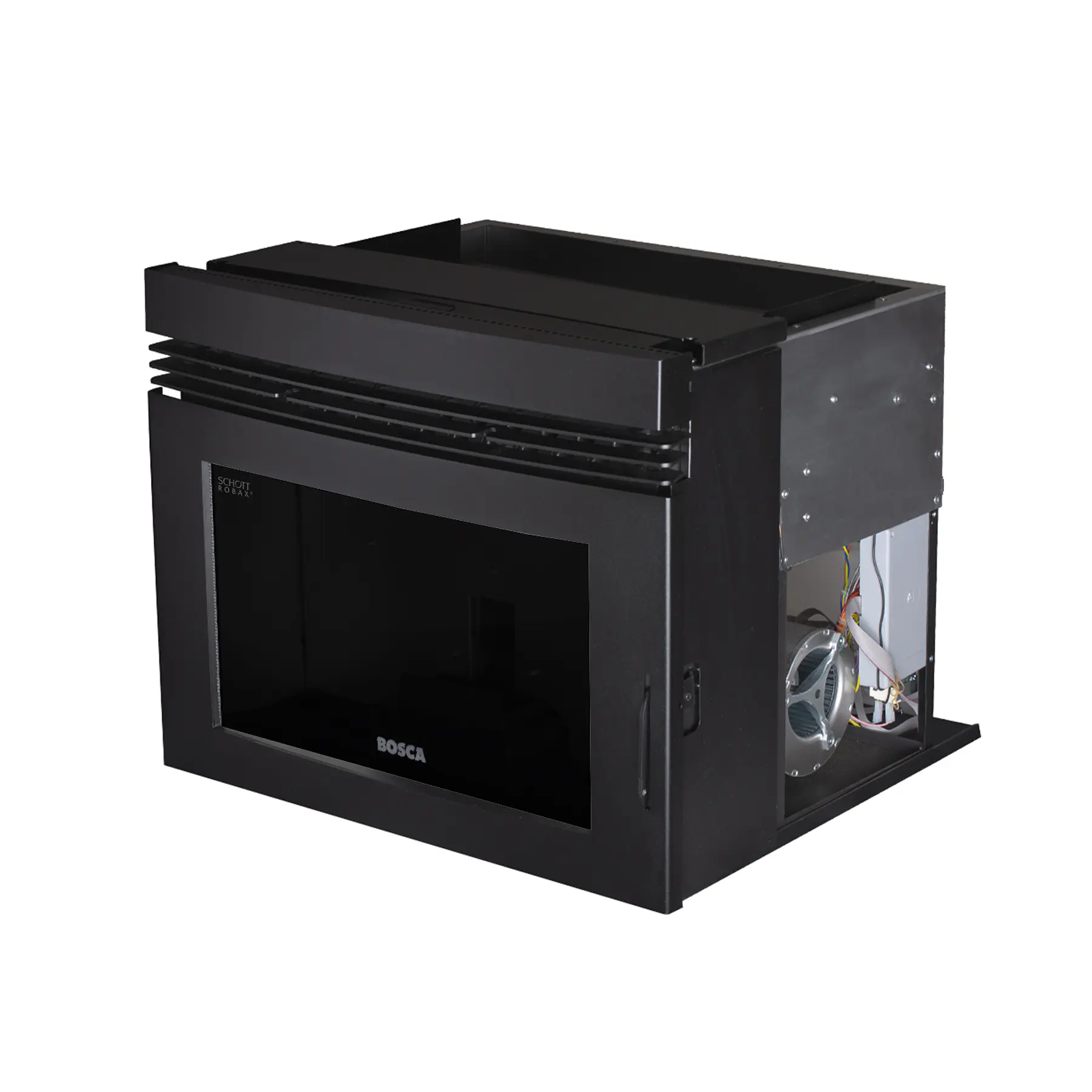 Chimenea a Pellet Lumina Black Vision