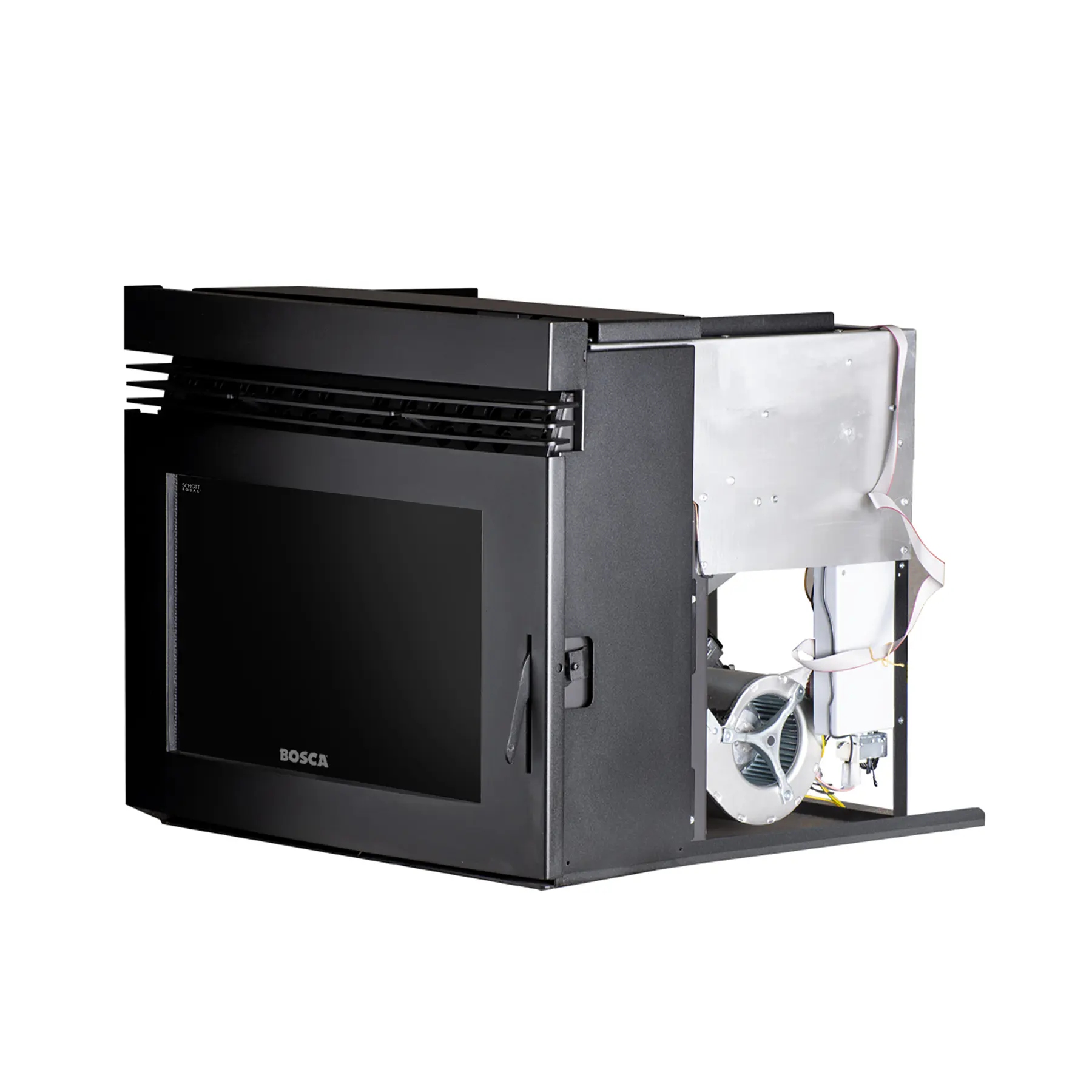Chimenea a Pellet Lumina Black Vision