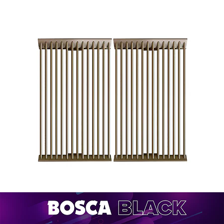 Pack Rejillas de Barra Redonda Inoxidable para Block Grill 500