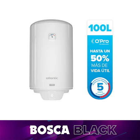 Termo Eléctrico Atlantic Opro + 100 litros