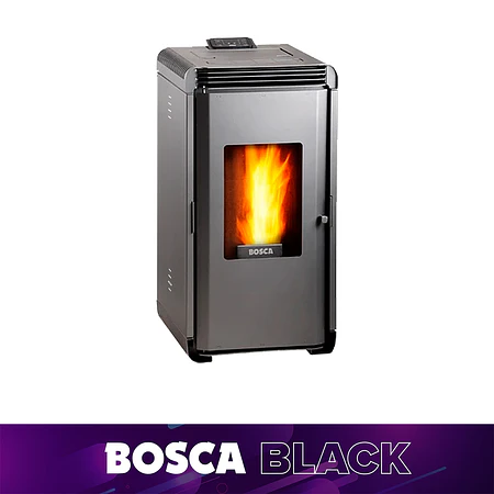 Estufa a pellet Hera+ Charcoal