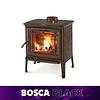Estufa a leña Hergom Shelburne 25 kW Marrón