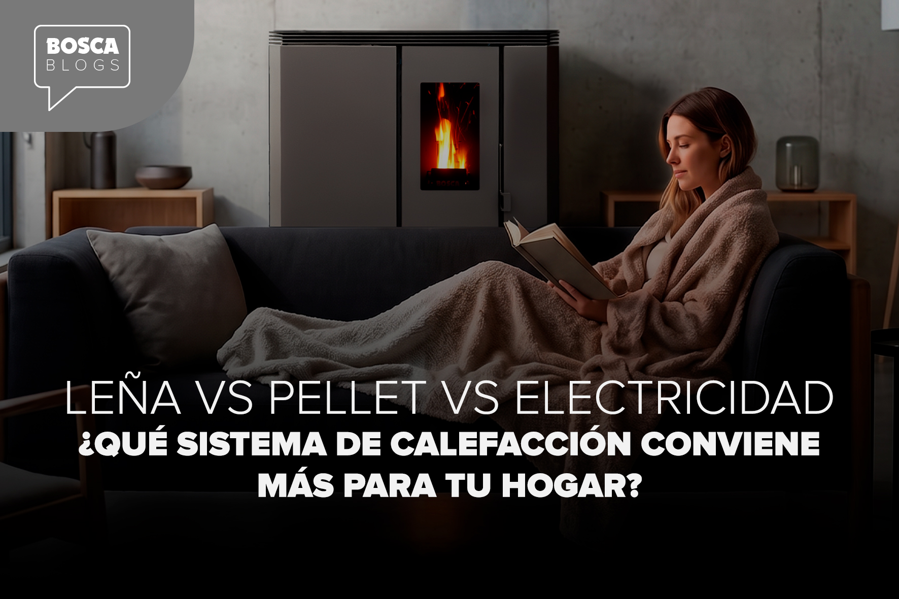 Leña vs Pellet vs Electricidad: ¿qué sistema de calefacción conviene más para tu hogar? 