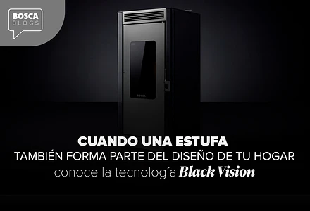 Cuando una estufa también forma parte del diseño de tu hogar: conoce la tecnología Black Vision 
