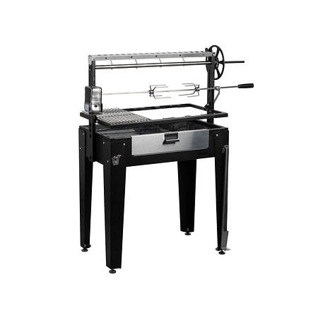 Pack Parrilla Maitén + spiedo hibrido 90cms