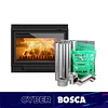 Chimenea a leña 1100 + kit de instalación