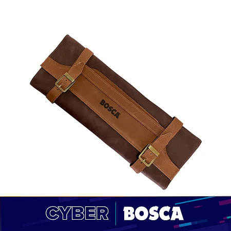 Porta Cuchillos de Cuero Café