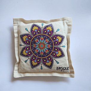 Guatero de Semillas - Cuadrado Mandala A